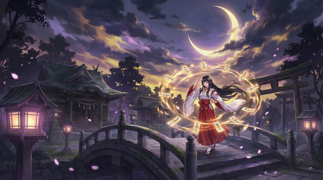 17c一起草动漫-巫女神乐祭